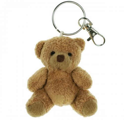 Promotional 8cm Tubby Teddy Bears Keyring - Plain