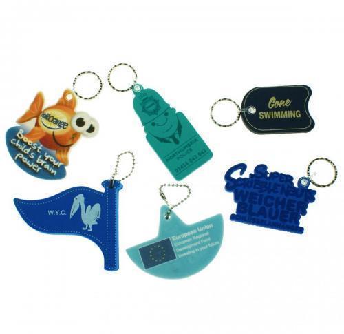 6mm Foam Embossed Keyring