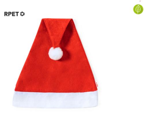 Branded Eco Recycled Adults Xmas Santa Hats RPET