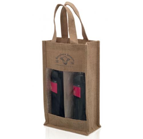 Jute Bottle Bag Koop