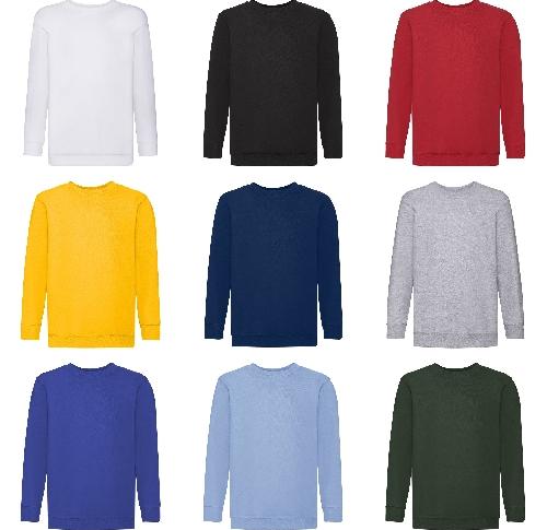 Fruit Of The Loom FOTL Kids Sweatshirt Classic