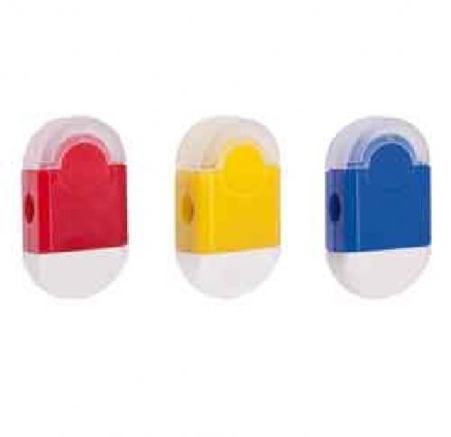 Customised Pencil Sharpener With Eraser Set Cafey