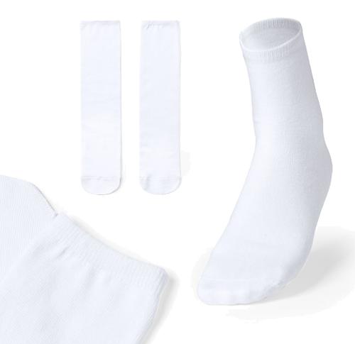 Full Colour Printed White Polyester Sublimation Sock Sakam