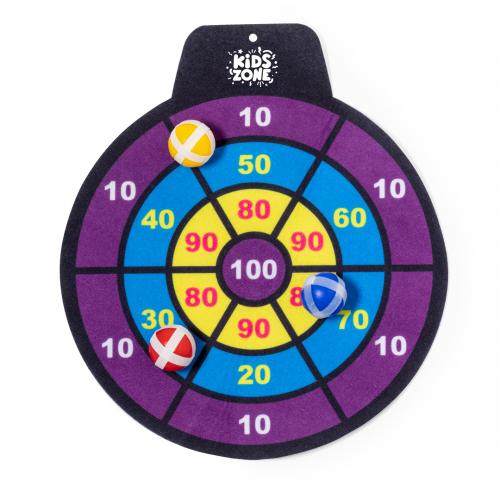 Fun Fabric Dratboard With Sticky balls