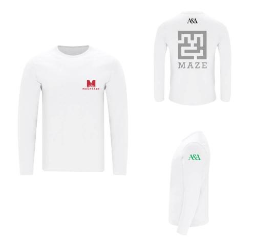 White 100% Cotton Jersey Adult White T-Shirt 