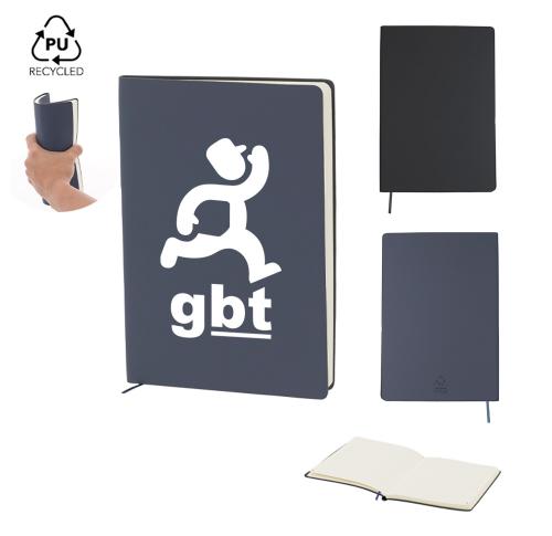 Recycled Faux Leather Notepad Lazox