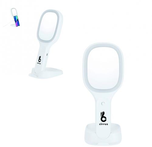 Multifunction Mirror Phone Holder Magnifier