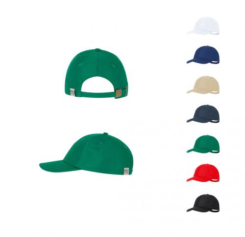 Sports Cap Eco Friendly Recycled Polyester Cap UB50 Metal Closure