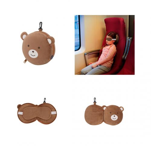 Kids Recycled Eco Friendly Travel Eye Mask Pillow Stanek
