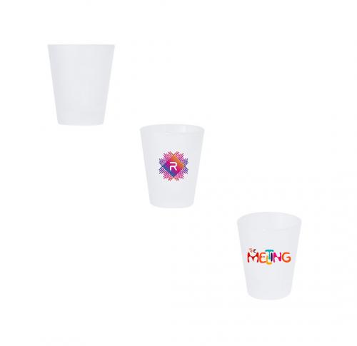 50ml Frosted Shot Glass Full Colour Die Sublimation 