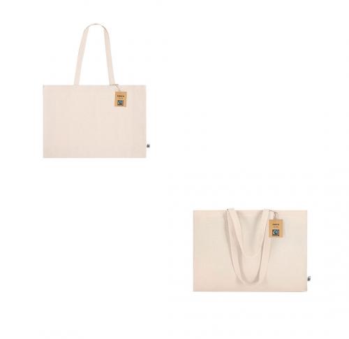 Fairtrade Landscape Long Handled Cotton Bag - Maximum Weight 10Kg