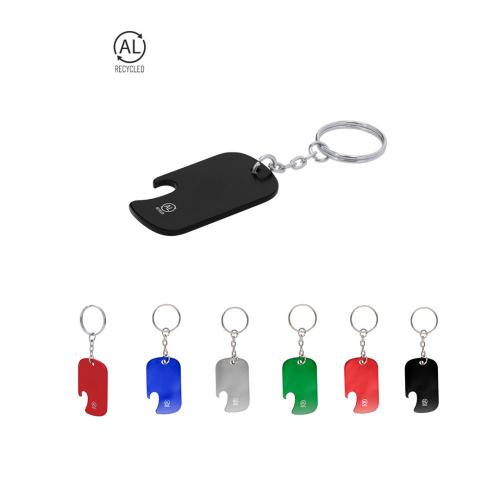 Recycled Bottle Opener Keyring Sawad