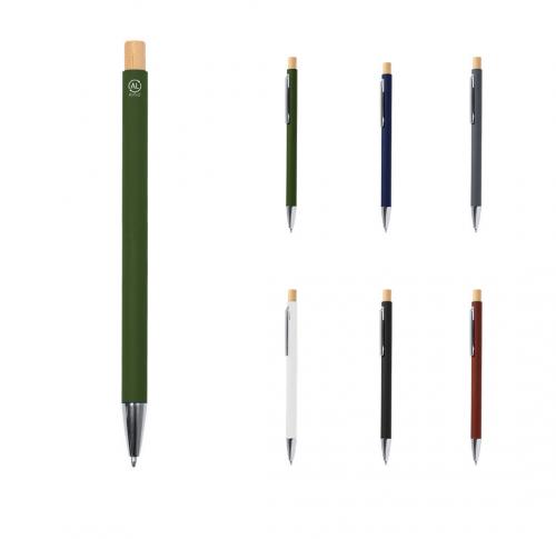 Recycled Aluminium Matte Rubber Pen Kosif