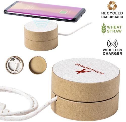Eco Wireless Charger Recycled Carboard