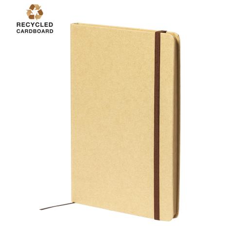 Recycled Cardboard Notebook Kfraft Finish 100 Sheets Notepad Klamax