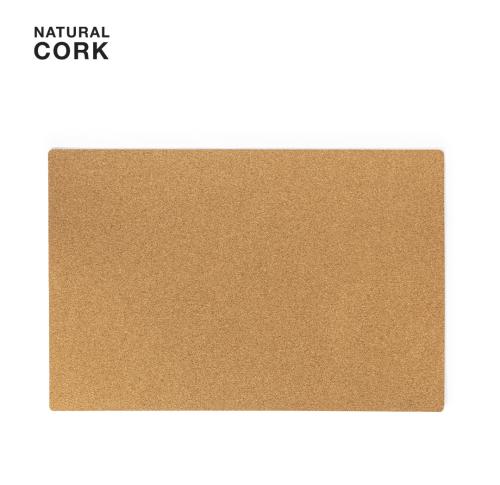 Printed Natural Cork Desk Mats Extra Large