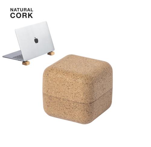 Magnetic Cork Laptop Support Cubes