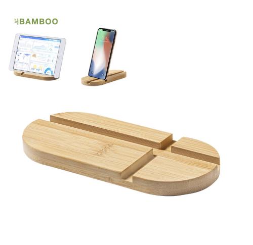 Bamboo Smartphone & Tablet Holder Lemins