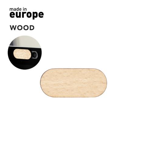 Bamboo Sliding Webcam Cover Niuman