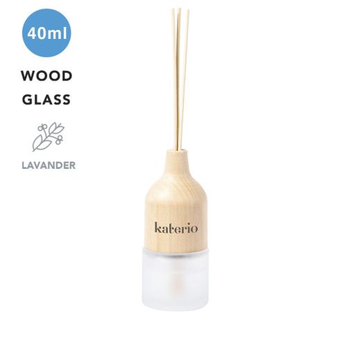 Scented Reed Diffuser - Glass / Wood Bottle - Lavendar Fragrance