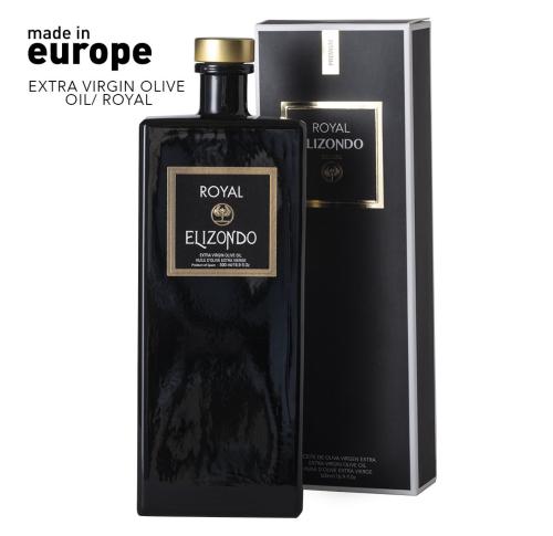 Extra Virgin Olive Oil Elizondo Premium Royal 500ml Black Bottle