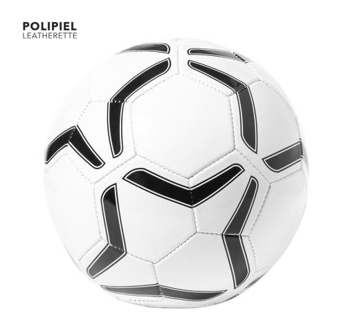Branded Personalised Soccer Balls Imitation Leather Fifa Size 5 Black & White Football