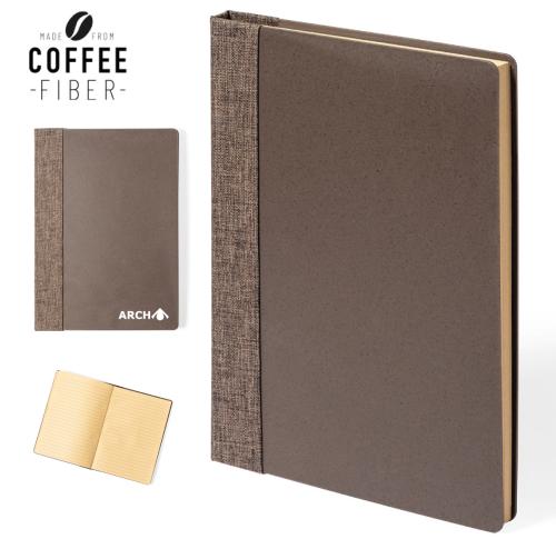Eco Coffee Fibre Notebook 