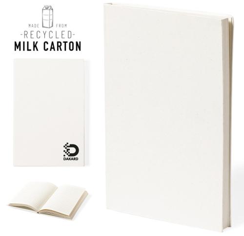 Eco Recycled Milk Cartons Notebook