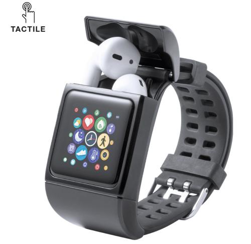 Smart Watch With Integrated Ear Pods Bluetooth
