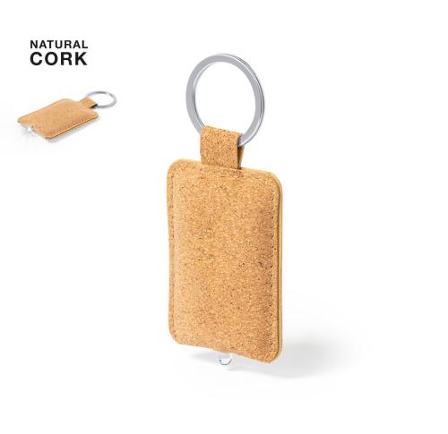 Natural Cork Keyring Torch
