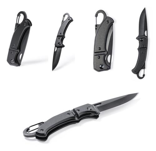 Branded Pocket Knives Stainless Steel Black Finish