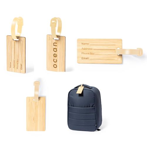 Bamboo Luggage Tag Elwes