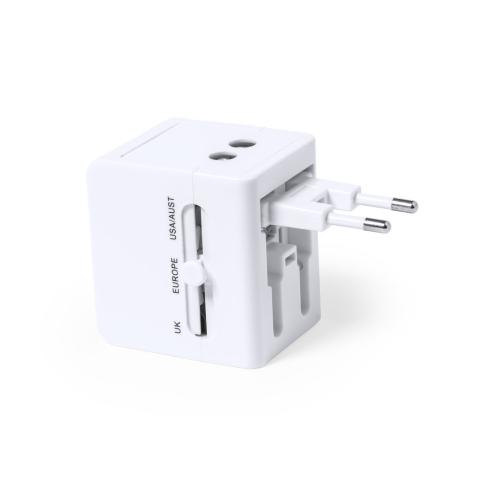 Worldwide Travel Adaptor Plug USB QC