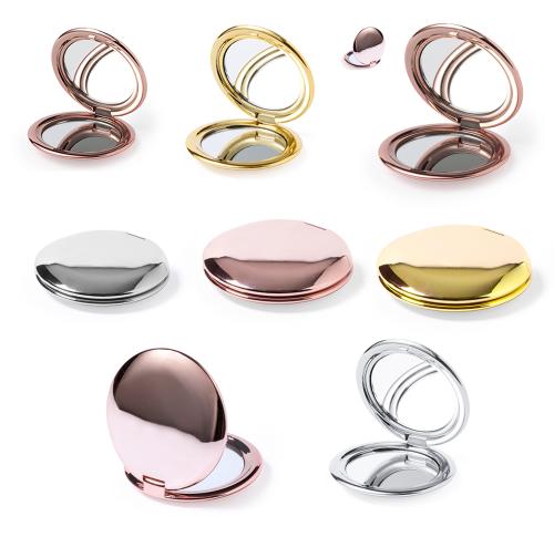 Metallic Pocket Mirror Rose Gold, Silver, Gold