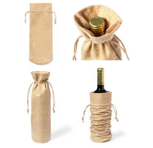 Soft Polyester Wine Bottle Bag