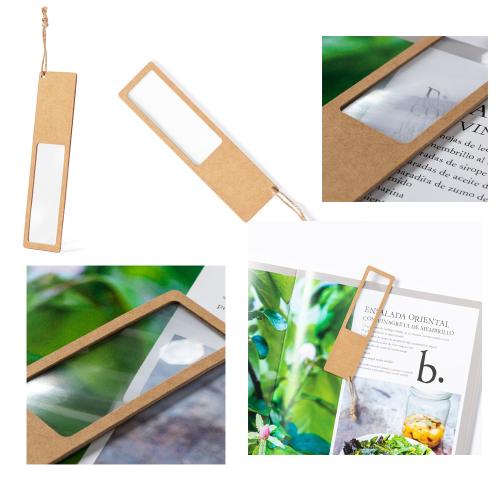 Recycled Cardboard Magnifier Bookmark Kigan