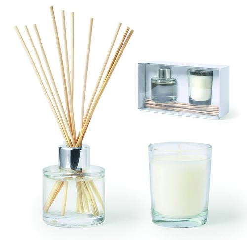 Reed Diffuser And Scented Candle Set