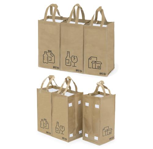 Set Of Three Recycling Bags Set Stuggar