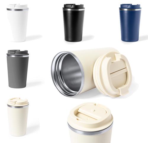 Insulated Double Wall Stainless Steel Thermal Takeaway Mug