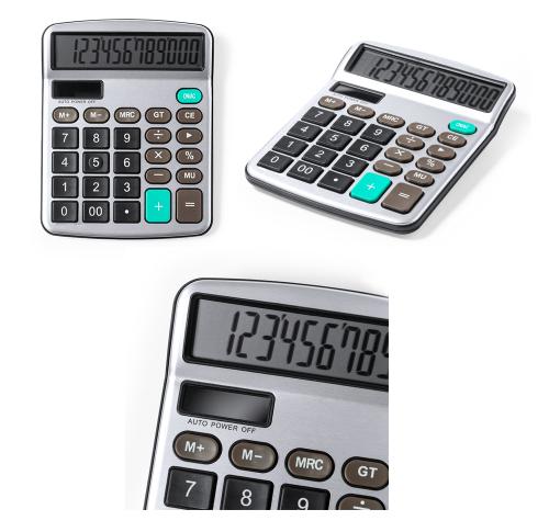 Aluminium Desktop Calculator