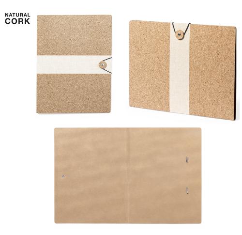 Cork And Linen Elegant Notebook