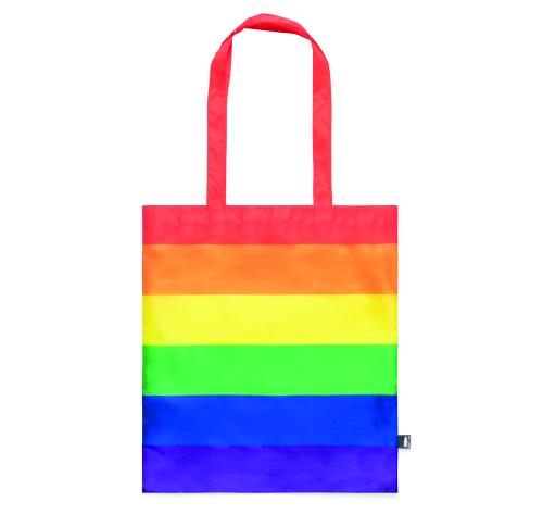 Rainbow Gay Pride Recycled RPET Tote Bag Rubiros