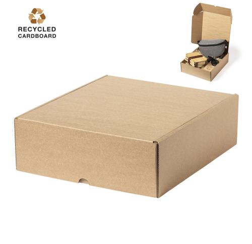 Printed Kraft Corrugated Cardboard Presentation Gift Boxes 300mm x 90mm x 265mm