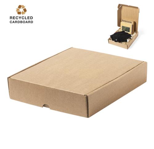Printed Corrugated Cardboard Presentation Gift Boxes 250mm x 50mm x 210mm