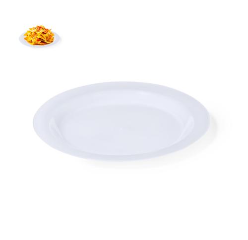 Promotional Plastic Reusable Round Plates 190mm