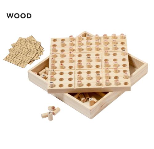 Custom Wooden Sudoku Skill Games