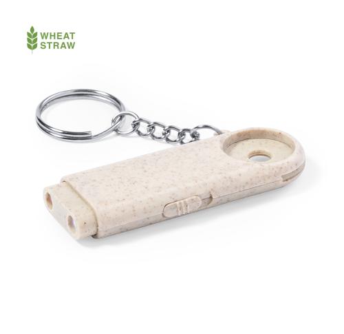 Custom Wheastraw Torch Trolley Coin Keyrings