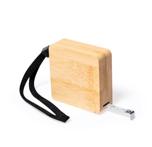 Custom Bamboo 1 Metre Tape Measures Carry Strap