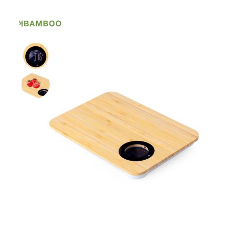 Custom Bamboo Kitchen Scales & Chopping Boards