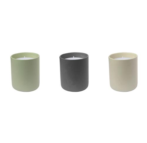 Custom Vanilla Scented Candles Ceramic Jar